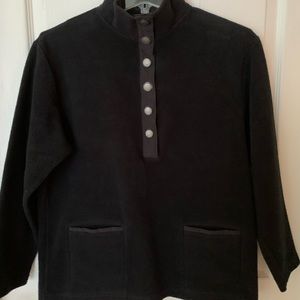 DUFFEL OUTDOOR BLACK FLEECE.